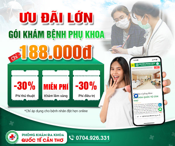 gói khám phụ khoa 188k