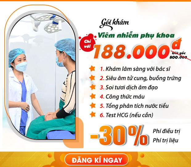 gói khám phụ khoa 6 hạng mục